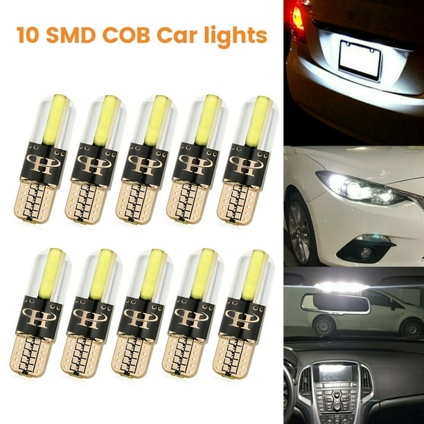 10 pcs 31mm 12 SMD COB LED T10 6W White Light Car Interior Dome Lamp Bulbs New 10 pcs 31mm 12 SMD COB LED T10 6W White Light Car Interior Dome Lamp Bulbs New